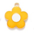 thumbnail image 1 of Qarigey Mujer pendientes colgante moda flor fiesta graduación celebración moda decoración DIY hacer joyería para Ropa, zapatos y accesorios Miscelánea Naranja Qarigey AP015951-05, 1 of 6