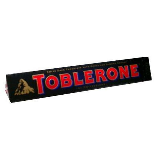 large dark chocolate toblerone