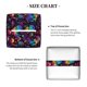 thumbnail image 5 of Balery mushroom colorful Skull Porta Pañuelos de Cuero con Estampado – Funda Moderna Cuadrada para Caja de Pañuelos, Dispensador 5x5x5'', 5 of 7