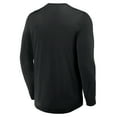 thumbnail image 3 of Men's Fanatics Black Pittsburgh Penguins Adrenaline Push Long Sleeve Henley Shirt, 3 of 3