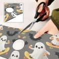 thumbnail image 6 of Yayeee Faucet Mat for Kitchen Sink 30" Diatomite Long Splash Guard Pad, Cute Ghosts, 2 Pack, 6 of 7