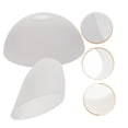 thumbnail image 4 of HINTRMENT 4pcs Standing Lamp Shade Plastic White Replacement for Dust Protection in Bedroom, 4 of 6