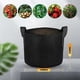 thumbnail image 2 of Bolsas de cultivo 5 paquetes de 3 galones, macetas portátiles de tela no tejida, bolsas de cultivo de plantas con asas, bolsas de cultivo reutilizables, 2 of 5