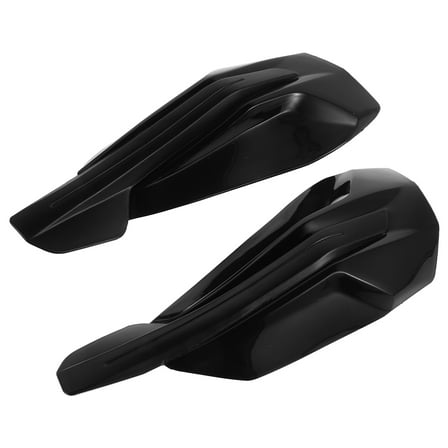 FRCOLOR 1 Pair Windproof Motorbike Handguards for Dirt Bikes and Scooters Handlebar Protection for Off-Road Riding Universal Hand Guards Black