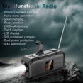 thumbnail image 3 of AM/FM/WB/NOAA Radio Solar Crank Emergencia (), 3 of 9