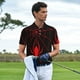 thumbnail image 3 of Fotbe Red Spider Camiseta Polo de Golf para Hombre con Estampado – Camisa Deportiva Transpirable con Cuello Abotonado-Small, 3 of 6