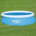 thumbnail image 6 of Bestway Round Solar Pool Cover for 10’ Round Above Ground Swimming Pools, Blue, 6 of 10