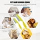thumbnail image 5 of Peine para para Y Gatos Peine para Pulgas Peine Con Agujas Acero Juego Productos para para Eliminación Pulgas Y Garrapatas Encriptadas Juego 2 Piezas (amarillo) (amarillo + Pequeño), 5 of 9