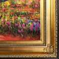 thumbnail image 3 of La Pastiche Claude Monet 'The Japanese Bridge' (The Water-Lily Pond, Water Irises) Hand Painted Oil Reproduction, 3 of 5