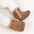 thumbnail image 3 of Bonario Baby Girls Boys Snow Warm Boots Infant Winter Booties Newborn Slip On Shoes for 3-18 Months, 3 of 6