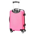 thumbnail image 2 of MOJO Pink Washington Huskies 21" 8-Wheel Hardcase Spinner Carry-On Luggage, 2 of 6