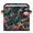 Multicolor 4, variant on CURLYOOT Giraffe Elephant Cute Animal 11 x 11 Inch Cube Storage Bin, Fabric Storage Cube Foldable Basket with Leather Handles, Organizer Basket for Closet Shelves