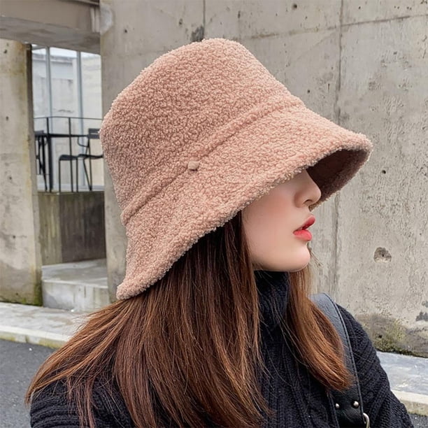 Sombrero de cubo Moda Múltiples colores Elegante Vintage Cloche Sombreros para exterior Sombrero de pescador Sombrero rdero Beige Macarena sombrero de pescador