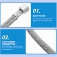 thumbnail image 3 of Mobutofu Reinforced Air Compressor Hose With Reliable Performance For Industrial Use 1Pack, 3 of 8