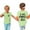 N-Green, variant on 2025 s' T-Shirt Cute Long Sleeve Pajamas s Print Short Sleeve Top Tops for Teenagers s 100 To 160 Cotton Clothes Round Neck Children's T-Shirt Funny Casual Children's Short Sleeve T