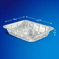 thumbnail image 4 of EZ Foil Disposable Steam Table Pans, Half-Size, 5 Count, 4 of 8