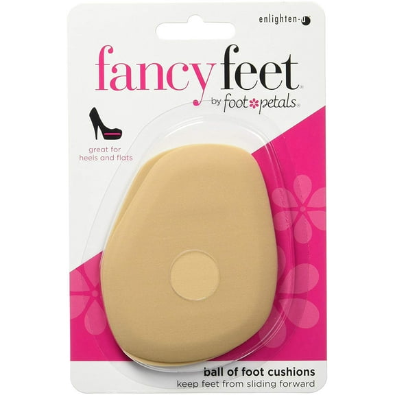 Fancy Feet Ball-of-Foot Cushions - Cushioned Ball of Foot Inserts for High Heels and Other Uncomfortable Shoes