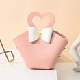 thumbnail image 2 of CSChome Gift Bag 5Pcs Convenient Colorful Mini Handbag Faux Leather Gift Bag for Parties Weddings Decoration, 2 of 7