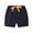 Navy, variant on Toddler Boys Girls 4-Pack Cotton Linen Summer Shorts, Solid Casual Short Pants for Beach & Play, Kids Breathable Hot Pants 2-8 Years