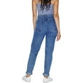 thumbnail image 4 of American Apparel Women's High-Waist Jean, medium marble Wash, 28W/32, 4 of 7