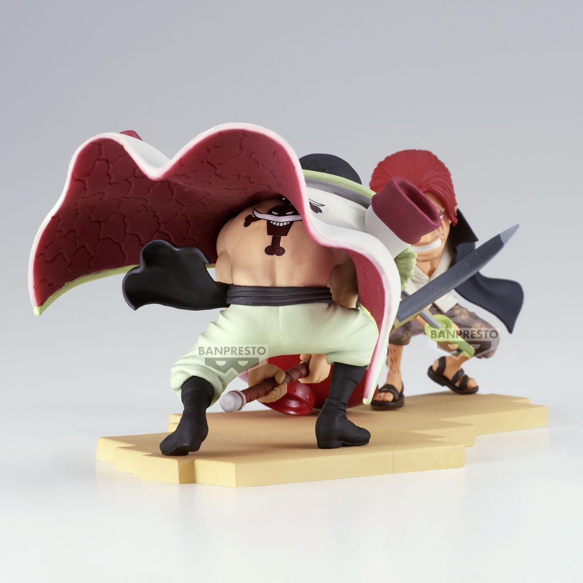 Banpresto - One Piece - World Collectable Figure: Log Stories - Edward Newgate vs Shanks
