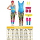 thumbnail image 3 of Conjunto de 6 piezas de disfraz de discoteca hippie de los años 80 para mujer adulta, ropa deportiva retro para mujer, ropa de fitness, traje de Carnaval de Halloween, 3 of 5