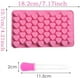 thumbnail image 3 of Molde de silicona para cubitos de hielo en forma de corazón, apto para uso alimentario, libre de BPA, resistente a altas temperaturas, flexible y fácil de limpiar, reutilizable, regalo perfecto para, 3 of 5