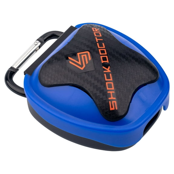 Shock Doctor Mouthguard Case to Reduce Exposure to Bacteria, One Size Fits All, Red