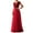 Red, variant on Baqcunre Women's V Neck Sequined Chiffon Panel Evening Gown Long Dress Elegant Party Bridesmaid Dresses Maxi Dress for Women Womens Dresses formal Dress New Years Eve Dress,Dark blue,Size L