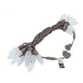 thumbnail image 2 of 25 Foot C9 LED Outdoor Lighting Christmas Pre-Lamped String Light Set, Warm White, Brown Wire, 25 Bulbs, 2 of 2