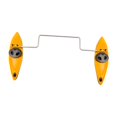 thumbnail image 2 of Accesorios de canoa estabilizador de kayak Instalación fácil con varilla de brazos de compinche kit de estabilizador de kayak para agua de bote remar Amarillo, 2 of 8