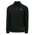thumbnail image 2 of Men's Cutter & Buck  Black South Carolina Gamecocks Roam Eco Recycled Quarter-Zip Sweatshirt, 2 of 3
