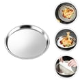 thumbnail image 2 of Stainless Steel Cold Dish Household Food Tray Food Storage Plate Dinner Plate, 2 of 8