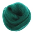 thumbnail image 2 of yuksok Mèche de Laine pour Feutrage Et,10g, Finesse,18.5-26um - Vert Foncé, 2 of 6