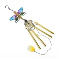thumbnail image 1 of Butterfly Hummingbird Dragonfly Metal Stained Glass Wind Chime for Garden Decor, 1 of 6