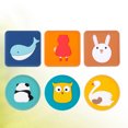thumbnail image 3 of Milisten 12 Pcs Door Crash Pad Door Knob Wall Protectors Cartoon Self Adhesive Bumper Guard Stopper Anti Collision Silicone Pad (Random Pattern), 3 of 8