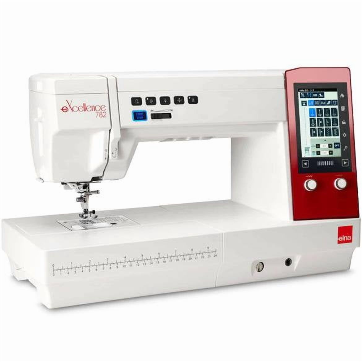 elna eXcellence 782 Computerized Sewing Machine with Accurate Stitch Regulator Equivalent to Janome MC9480QCP