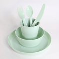 thumbnail image 2 of POINTERTECK Six-piece Cutlery Set 1 Set Broken-proof Rounded Edges Useful Portable Kids Eating Tableware Fork Cutter Set, 2 of 4
