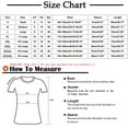 thumbnail image 2 of qucoqpe Womens Plus Size Tops Fashion Casual Solid Color Printing V-Neck Short Sleeve Ruched Tunic Blouse Tee Summer Camisas De Mujer T-Shirt Tops, 2 of 5