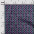 thumbnail image 2 of oneOone Cotton Poplin Black Fabric Leaves Sewing Material Print Fabric By The Yard 56 Inch Wide, 2 of 5