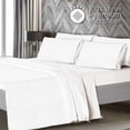 thumbnail image 7 of MÜELLERHOME UltraTemp 6 PC Queen Sheet Set - Ultra-Soft Luxury Series, Cooling & Breathable Hotel Luxury Bed Sheets, Deep Pocket Wrinkle-Free Oeko-TEX, White, 7 of 7