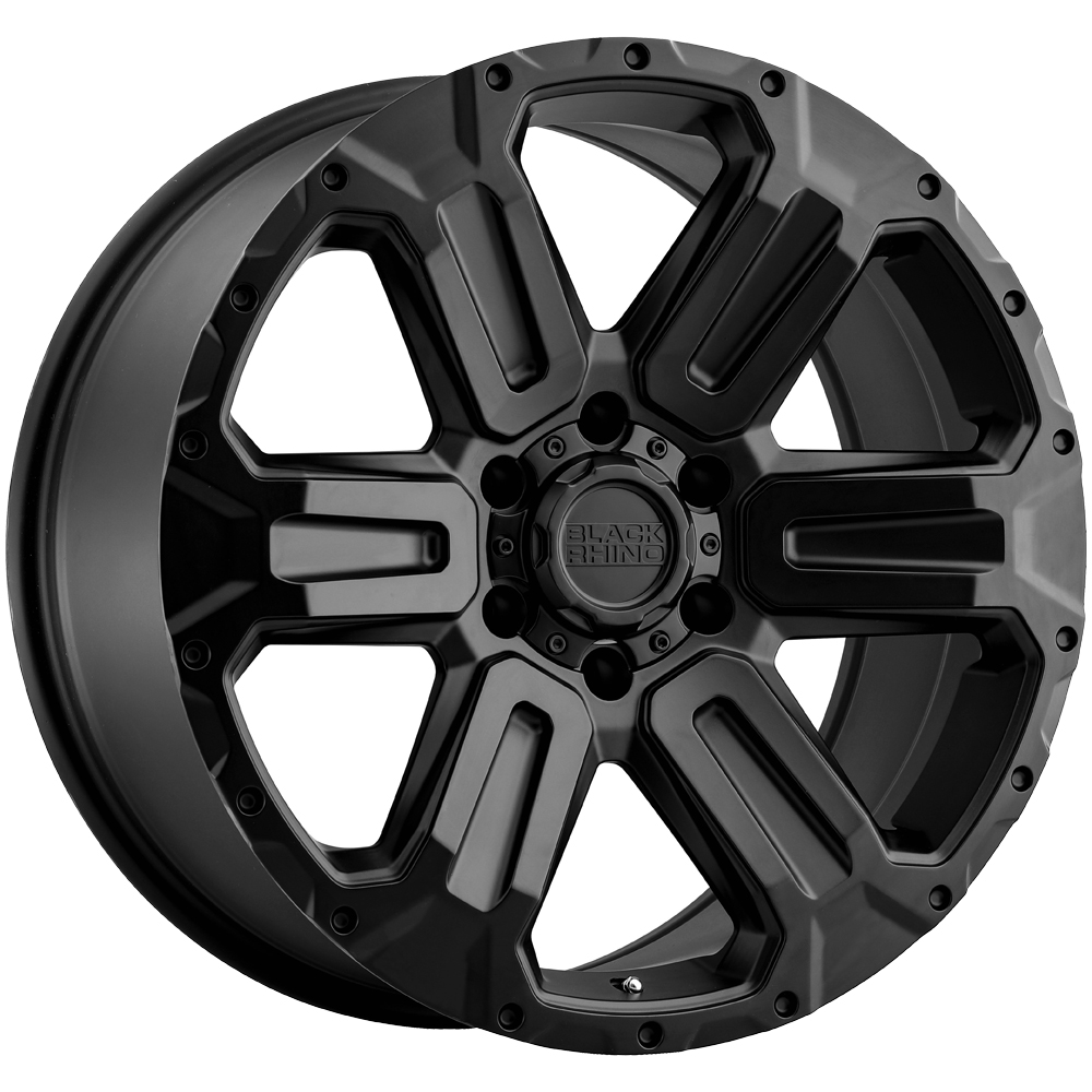 Black Rhino Wanaka 20x9 6x5.5" +40mm Matte Black Wheel Rim 20" Inch