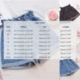 thumbnail image 3 of IUYRTFE Women Paperbag Waist Denim Shorts Ruffle Elastic Shorts with Pockets Casual Summer Bottoms, 3 of 5