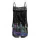thumbnail image 4 of Puntoco Pijamas para mujer, conjunto de pijamas casuales con tirantes de encaje sexys de Navidad para mujer, camisetas sin mangas, pantalones cortos empalmados, 4 of 5