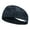 black, variant on 1/6x Mens Sweat Sweatband Headband Stretch Sports Head Gym Running Yoga