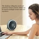 thumbnail image 5 of Matsuzay Ventilador portátil PP con de 360 ​​grados, luz LED nocturna colgante, Motor sin escobillas, ventiladores de refrigeración Electrodomésticos Verde Matsuzay HA063717-02B, 5 of 6