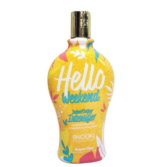 Snooki Hello Weekend Intensifier Tanning Lotion 12 oz.