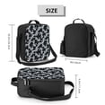 thumbnail image 2 of Disketp Flower Bolsa Térmica Estampada para Almuerzo, Lonchera para Hombres y Mujeres Adultos, 2 of 7