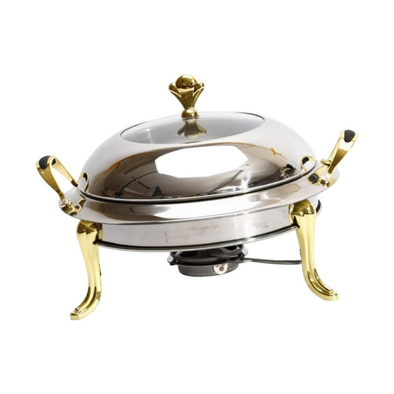 jicheng Buffet Food Warmer Portable Cookware Alcohol s for Travel Picnic
