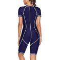 thumbnail image 2 of Combinaison de Surf Femme une Pièce Maillot Dermoprotecteur Manches Courtes Combinaisons de Plongée, 2 of 2